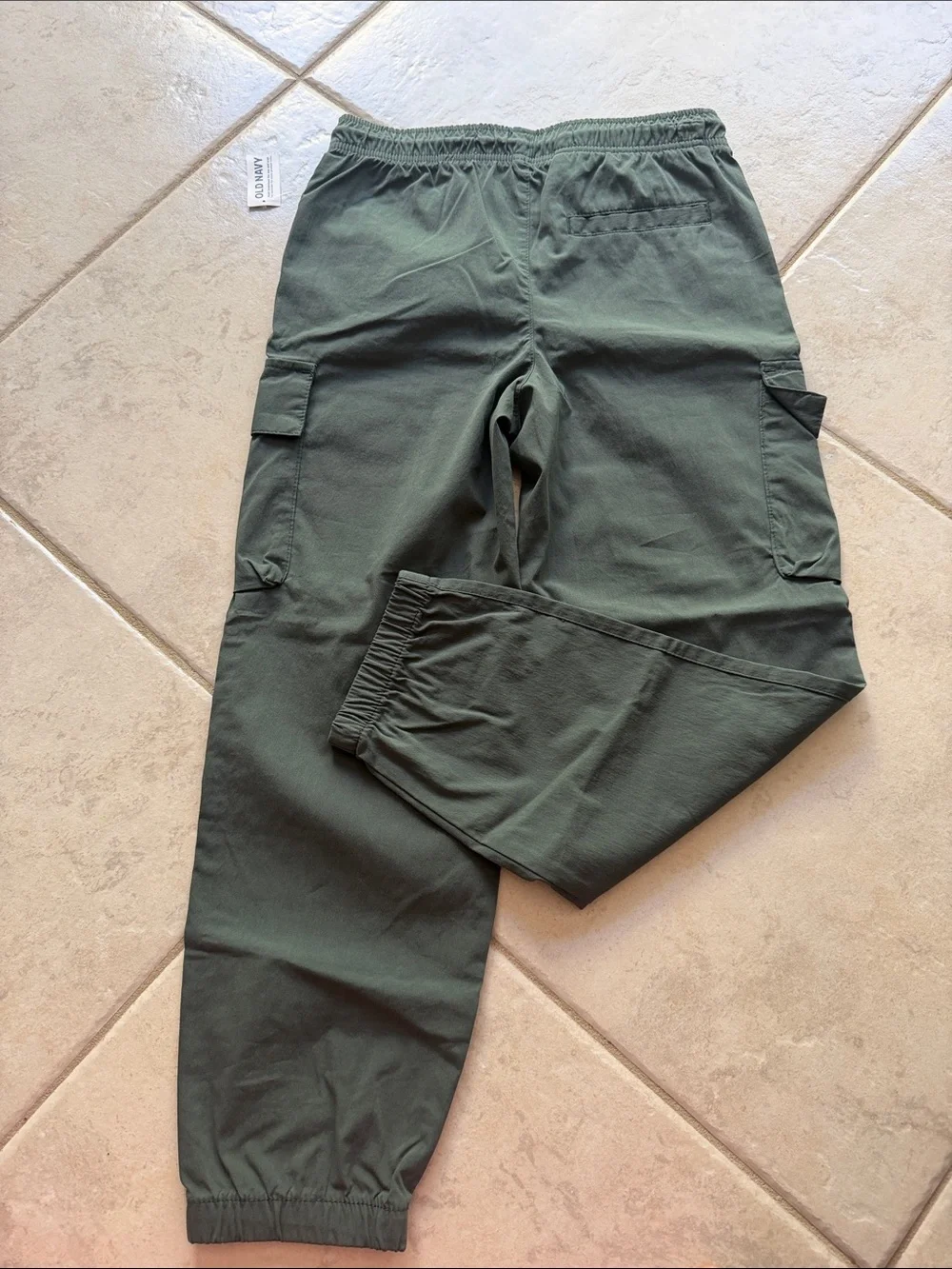Old Navy Dark Olive Cargo Joggers